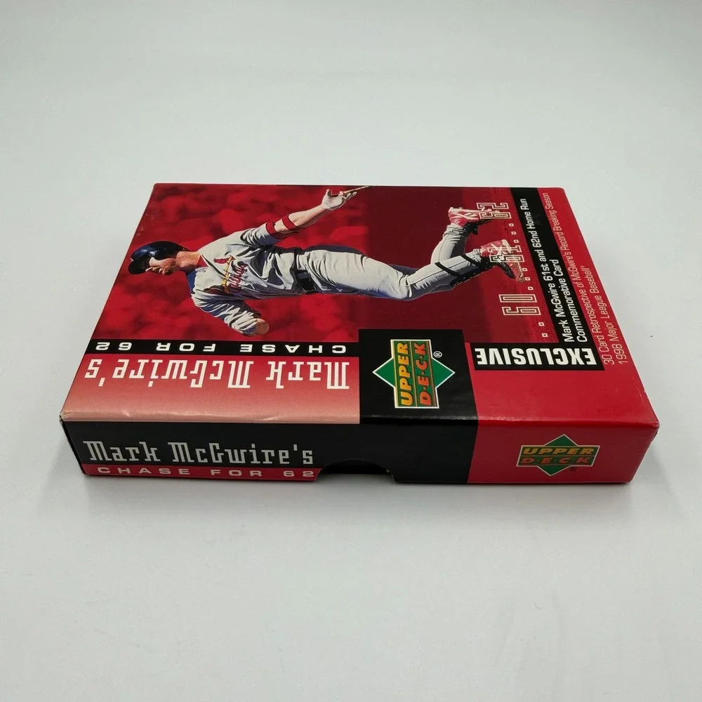 1998 Upper Deck Mark McGwire Chase for 62 Set 30 Card Retrospective Cardinals